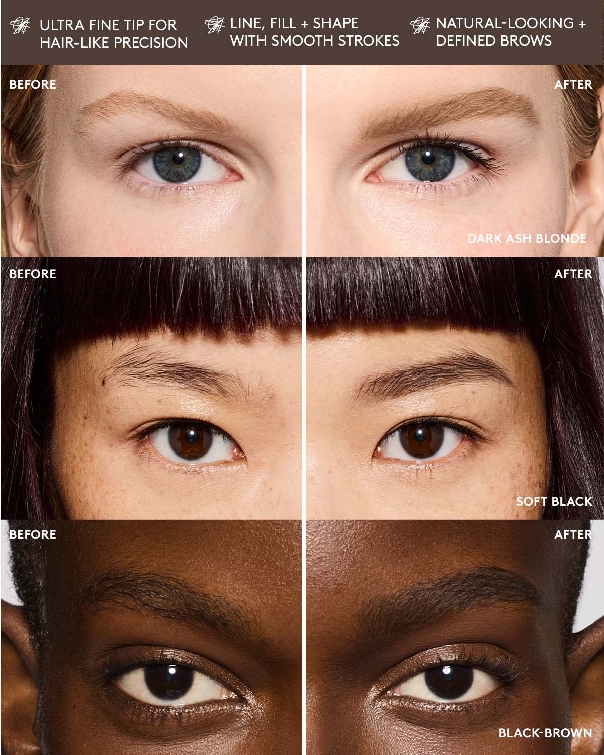 Brow MVP Ultra Fine Brow Pencil & Styler ?? Medium Brown - Image 5