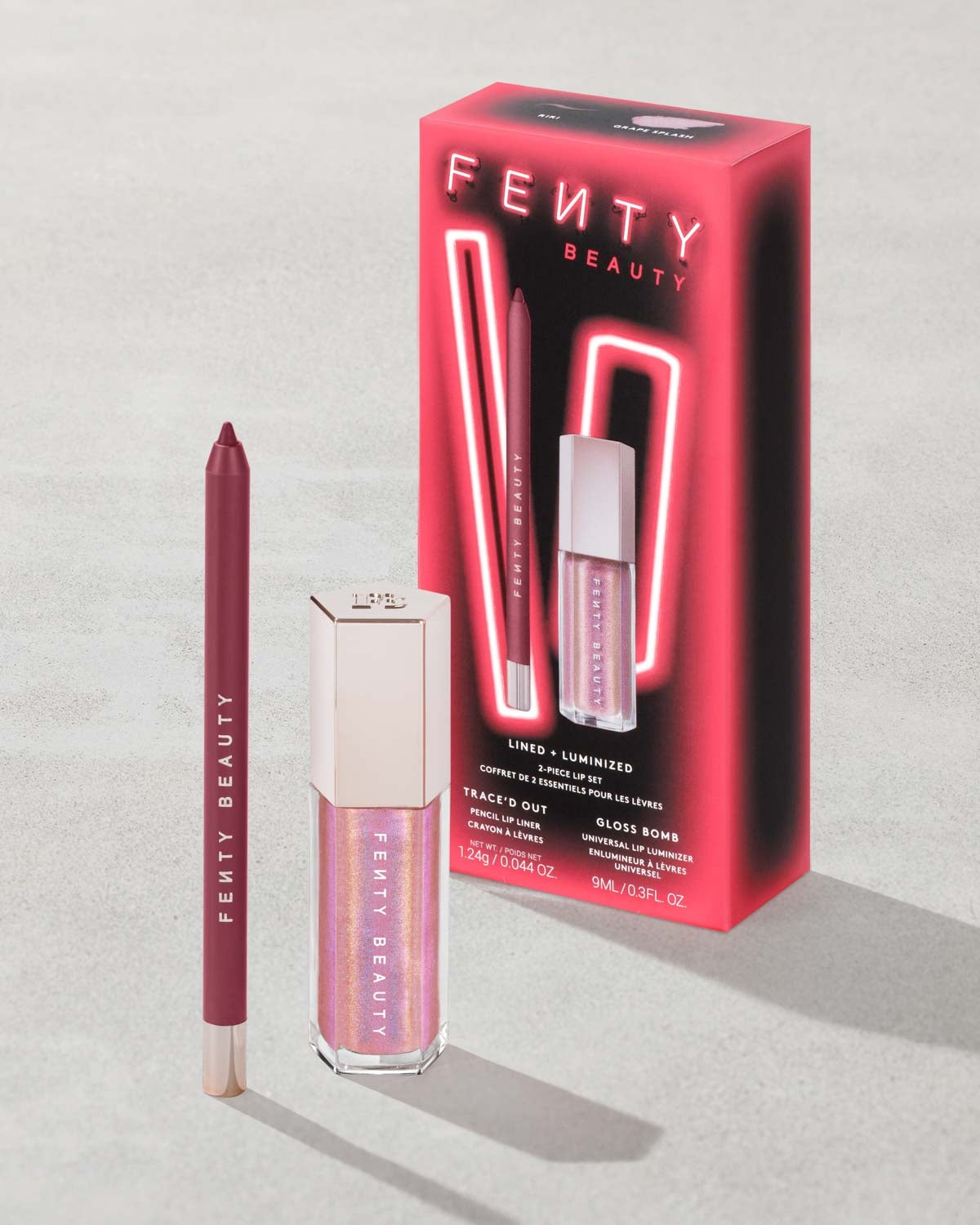 Lined + Luminized 2-Piece Lip Set