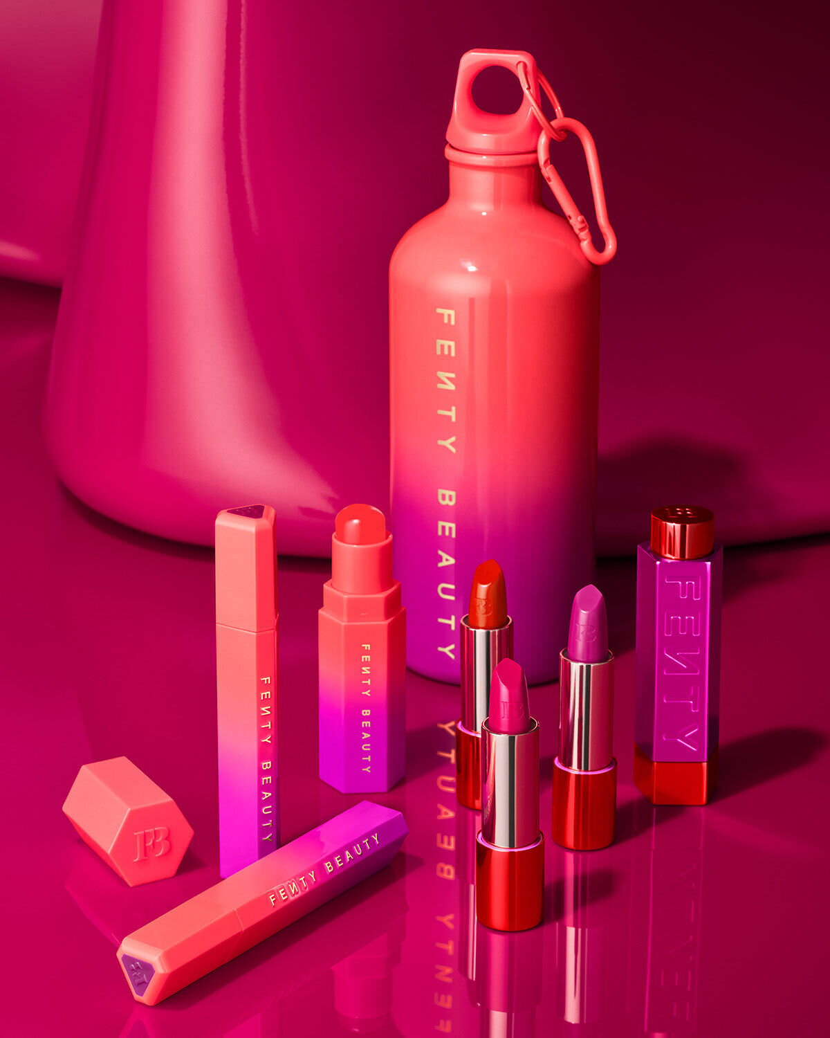 Fenty Icon The Case Semi-Matte Refillable Lipstick ?? Summatime Edition - Image 5