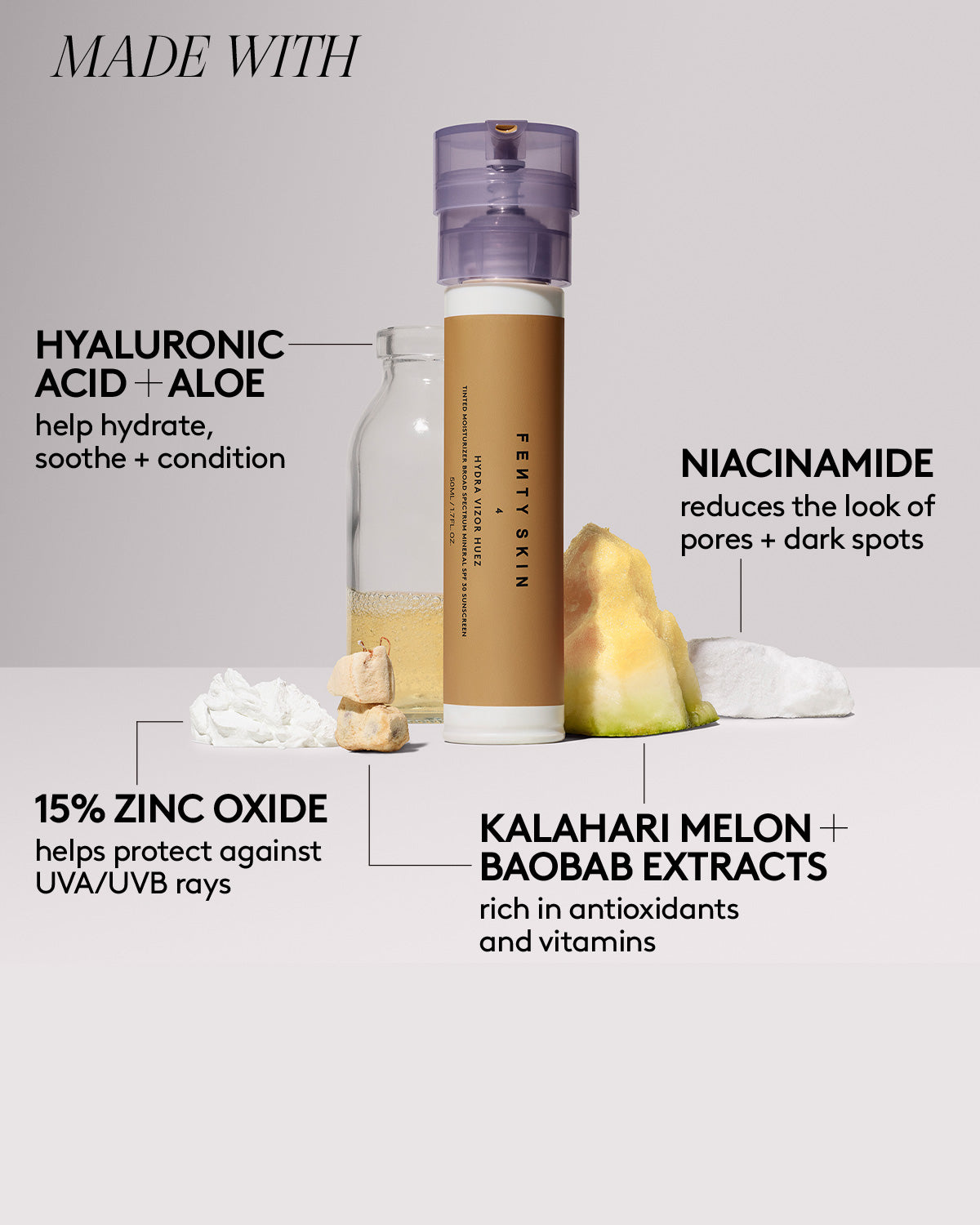 Hydra Vizor Huez Tinted Moisturizer Broad Spectrum Mineral SPF 30 Sunscreen Refill ?? 4 - Image 6