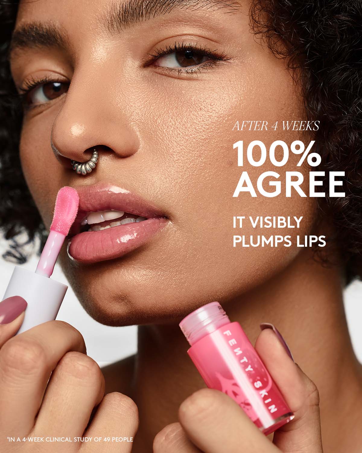 Fenty Treatz Hydrating + Strengthening Lip Oil ?? Barbados Cherry - Image 4