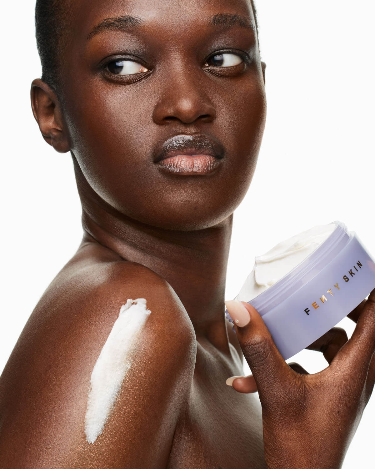 Butta Drop Whipped Oil Body Cream with Tropical Oils + Shea Butter ?? Fenty Fresh Shimmering - Image 2
